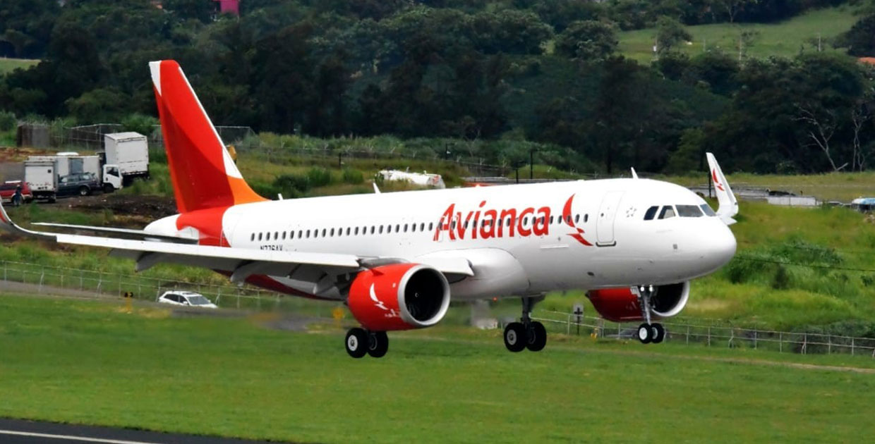 Avianca incorpora su primer Airbus A320NEO para Costa Rica
