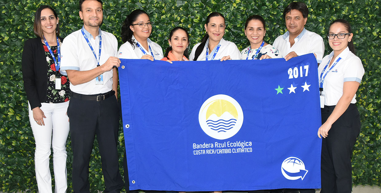 Empresas reciben el reconocimiento de Bandera Azul Ecológica
