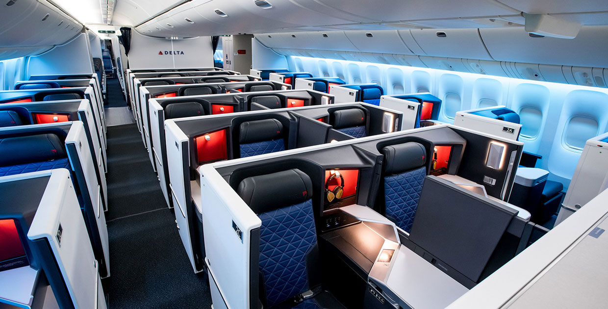 Delta enfatiza la comodidad del cliente con el primer 777-200ER actualizado