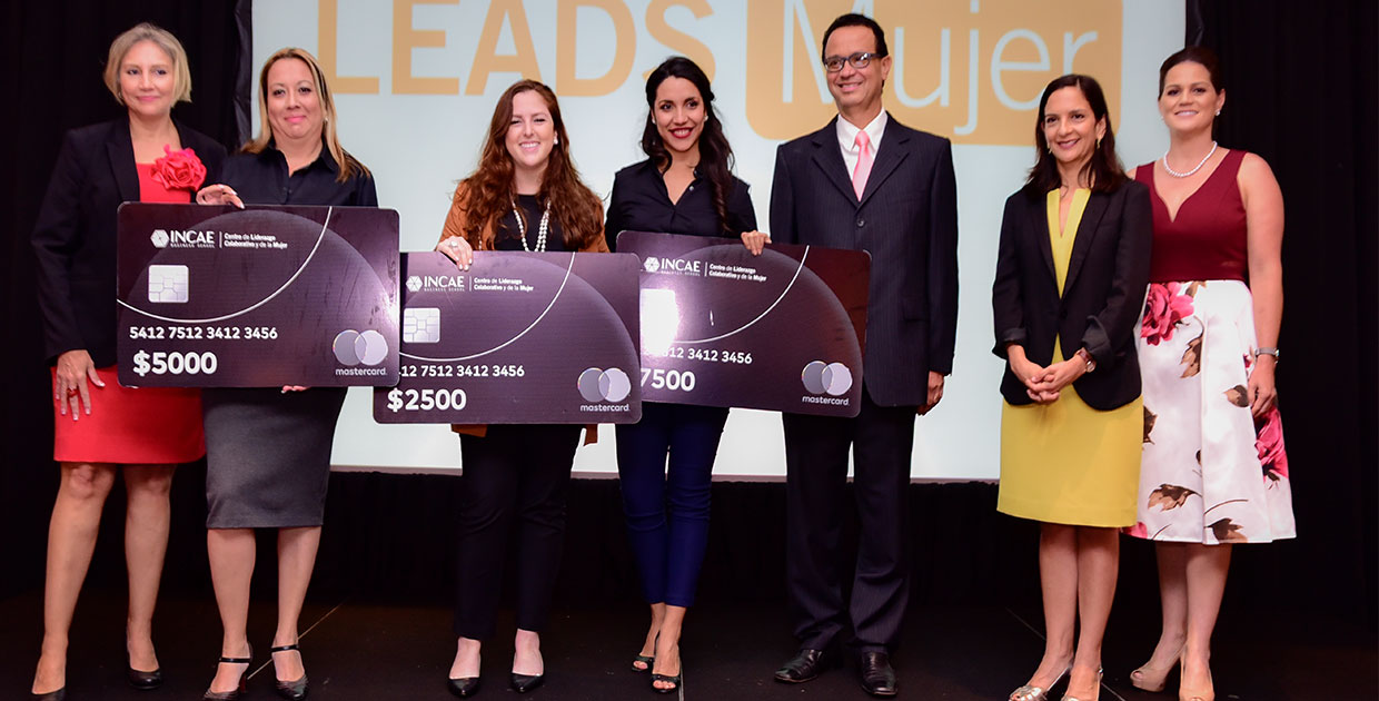 Incae y Mastercard premian a tres emprendedoras centroamericanas