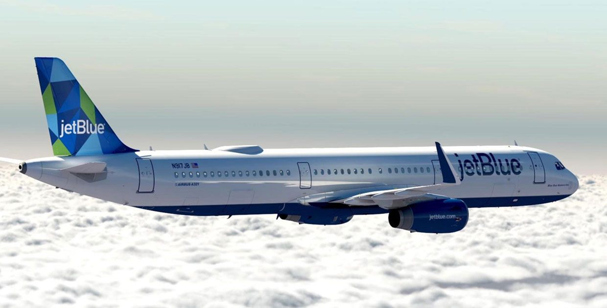 Avión MINT de JetBlue volará de Nueva York a Liberia en diciembre