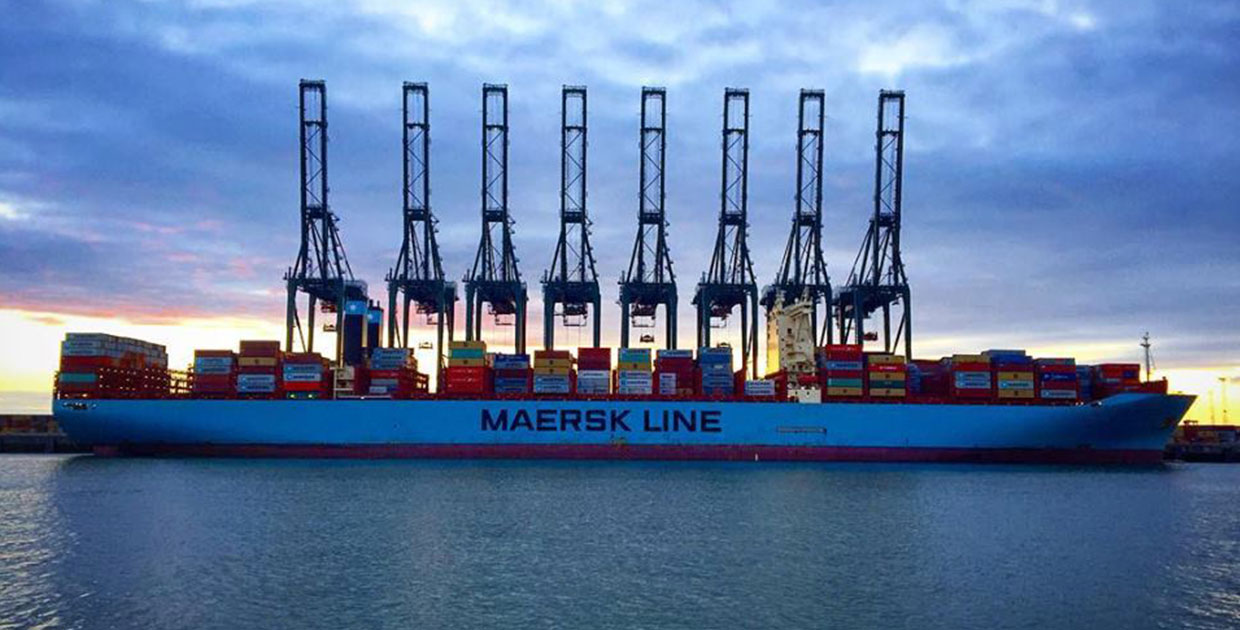 Maersk Line se afianzó como la compañía de transporte de contenedores con mayor capacidad en el mercado