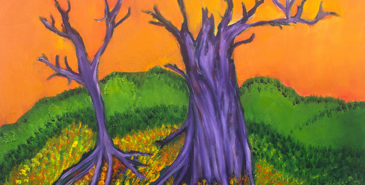 Pinturas de Mía Gallegos estarán expuestas en Biblioteca Nacional