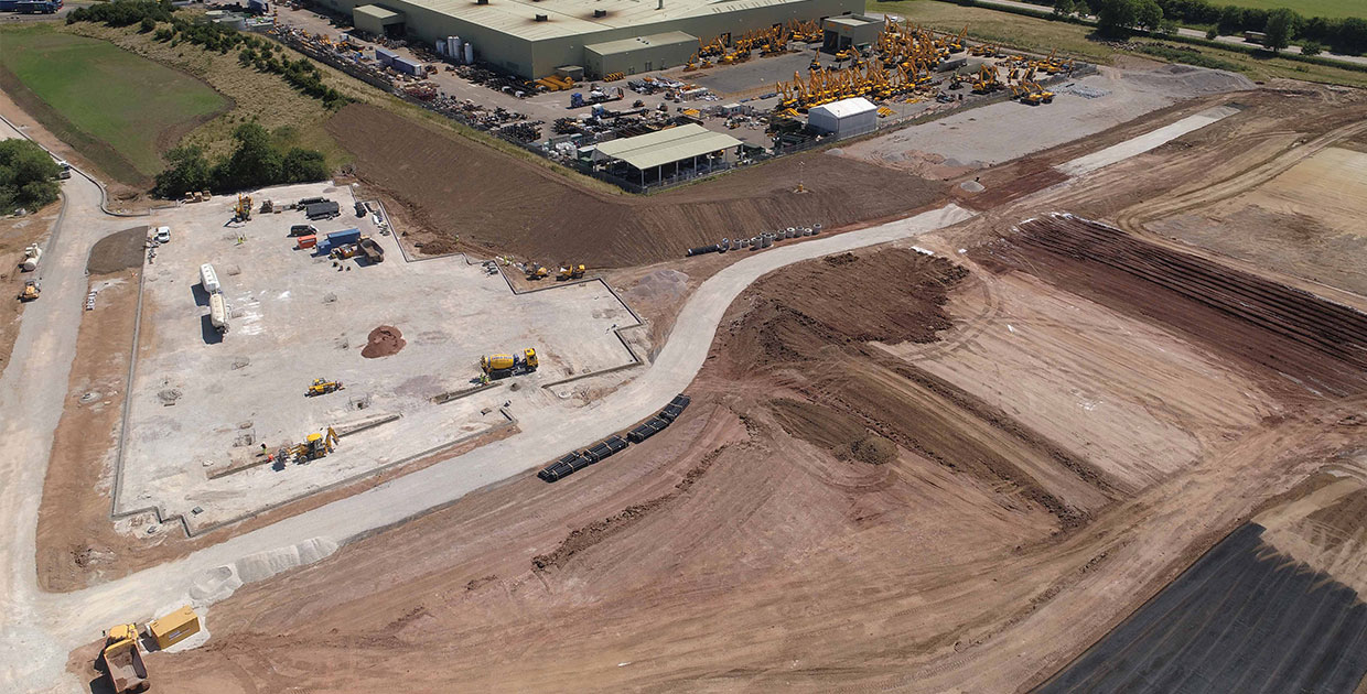 JCB anuncia inversión de 50 millones de euros en nueva planta británica