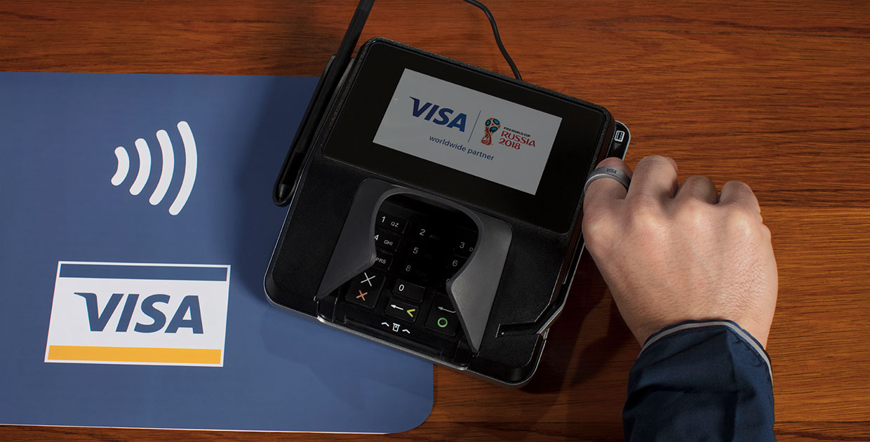 Una quinta parte de las compras del Mundial se han hecho con tecnología de pagos sin contacto