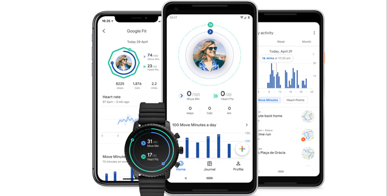 Google Fit le ayuda a llevar una vida saludable