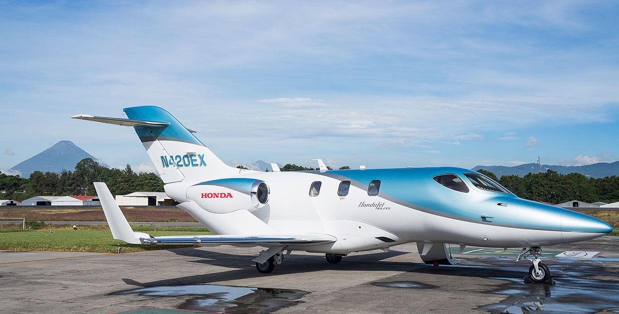 El HondaJet Elite visita la América Media
