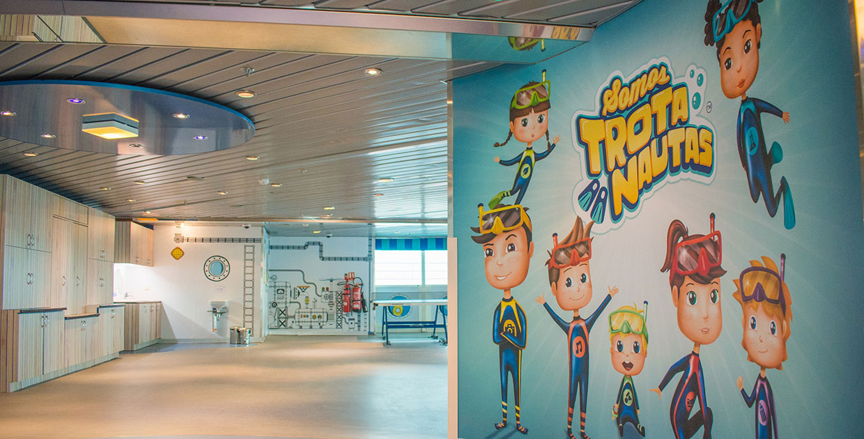 Somos Trotanautas, el novedoso programa de entretenimiento infantil de Pullmantur Cruceros