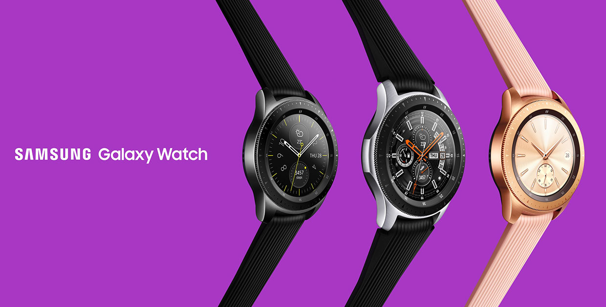 Manténgase conectado en cualquier lugar  con el nuevo Samsung Galaxy Watch