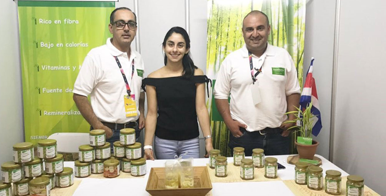 Pyme costarricense le da sabor al bambú
