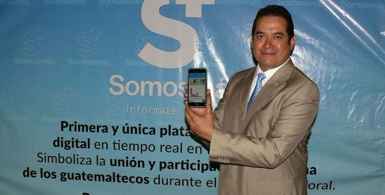 SOMOSMÁS, plataforma digital de educación electoral que se implementará en Guatemala