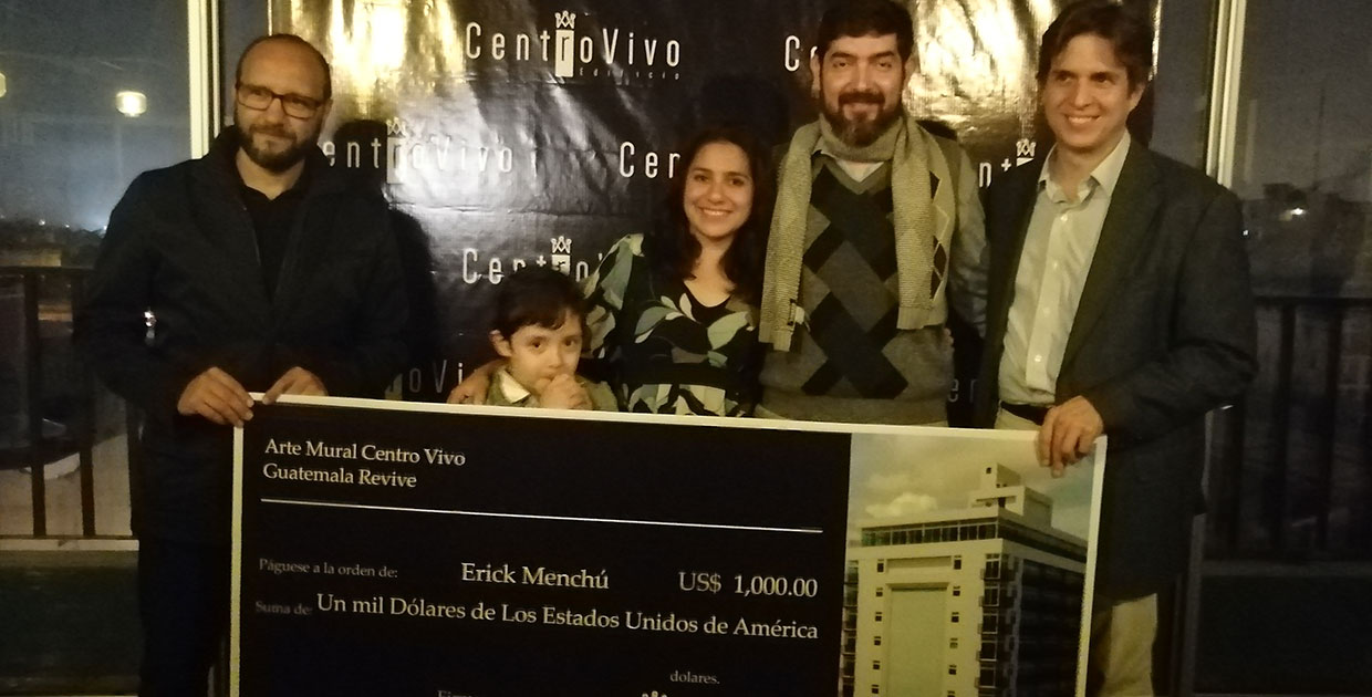Edificio Centro Vivo premia al talento artístico guatemalteco