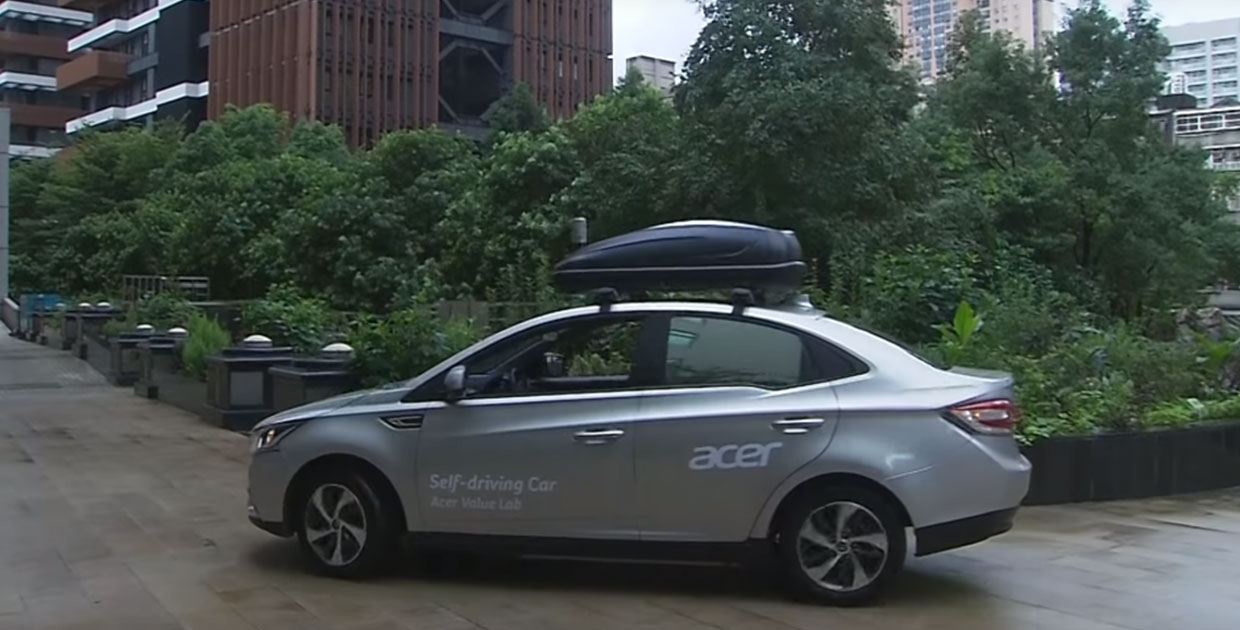 Acer se expande: presenta su vehículo autónomo