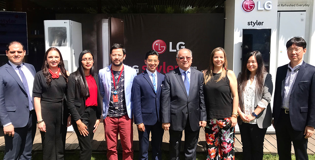 LG presentó -LG Styler-, Sistema de cuidado de la ropa con vapor