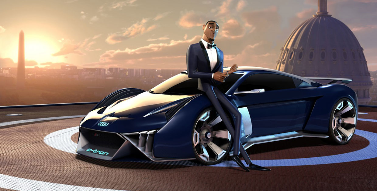 Audi diseña el primer prototipo para una película animada
