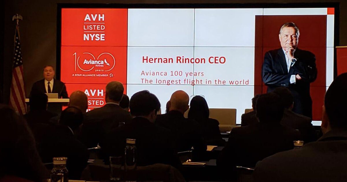 Avianca Holdings cumple 5 años en la Bolsa de Valores de Nueva York