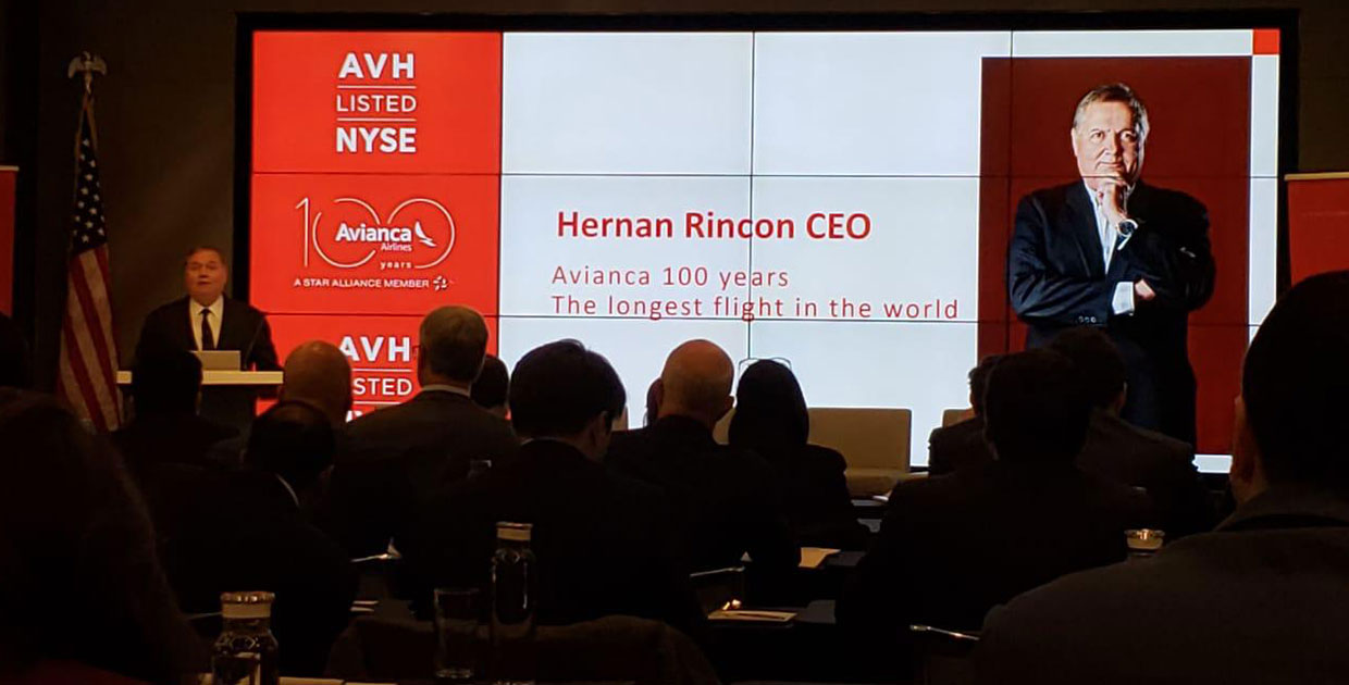 Avianca Holdings cumple 5 años en la Bolsa de Valores de Nueva York