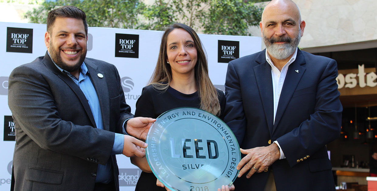 Rooftop de Oakland Mall obtiene certificación LEED Silver por implementar estrategias de sostenibilidad