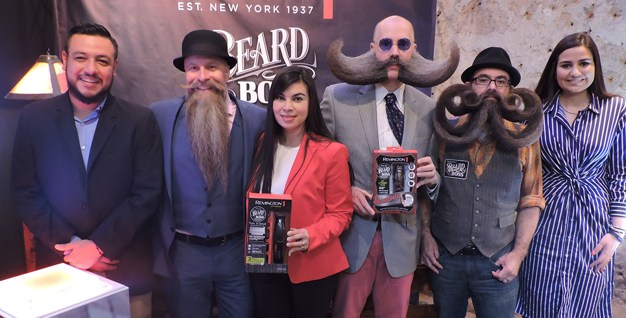 Remington presenta su nueva línea de productos para hombres junto a los Beard Boss