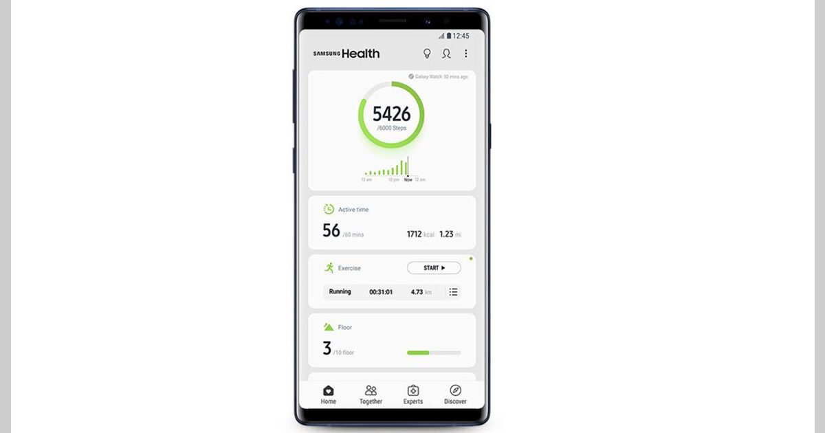 Samsung actualiza su aplicación de salud para una experiencia más interactiva