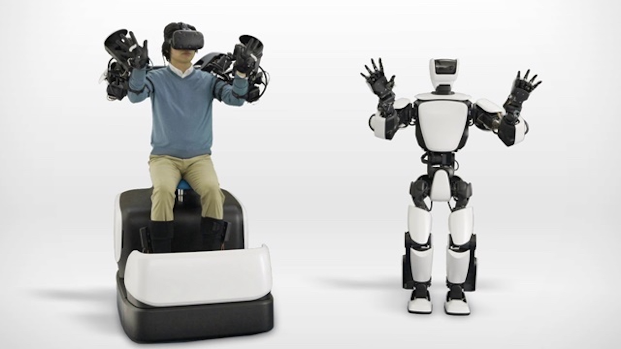 Toyota y Docomo logran controlar el robot humanoide T-HR3