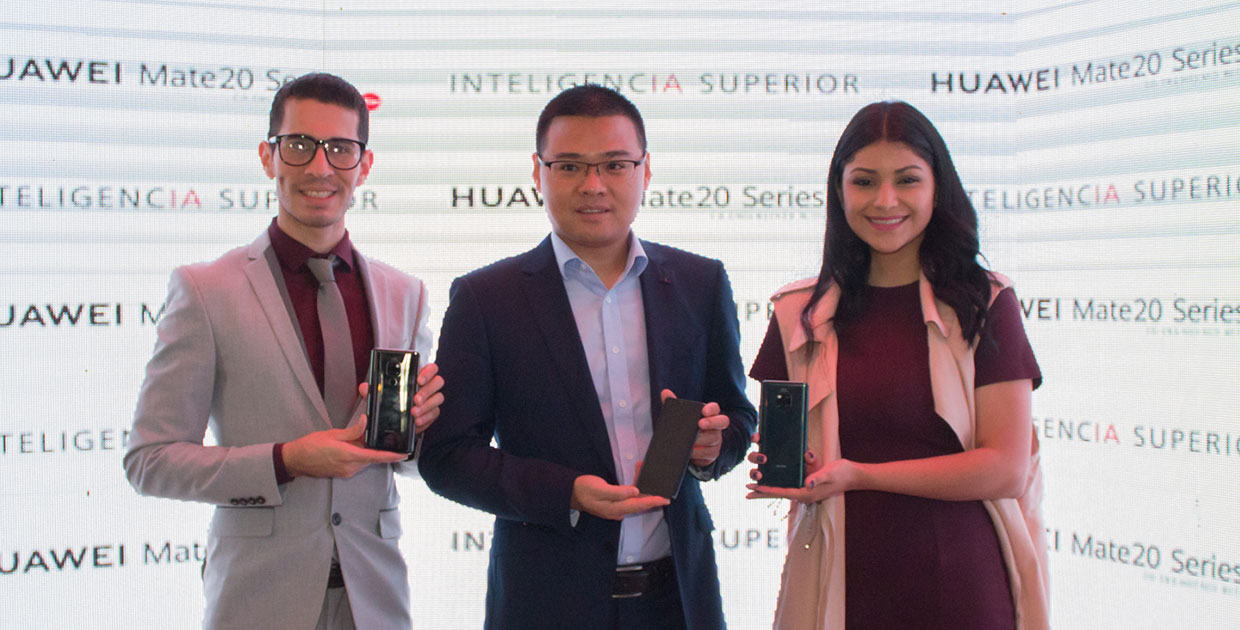 Huawei Serie Mate 20 se presentó en Guatemala
