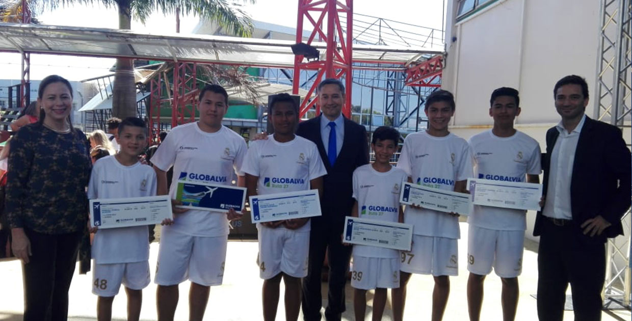 Conocer el Santiago Bernabéu será  una realidad para 6 niños de Guararí de Heredia