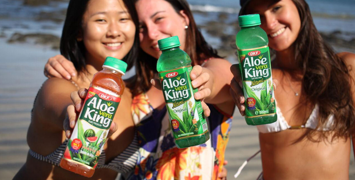 Disfrute del verano con los productos de OKF y manténgase hidratado