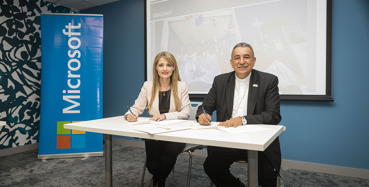 Microsoft brinda asistencia tecnológica al Comité Organizador de la JMJ