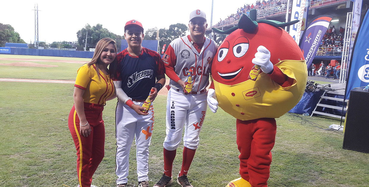 A celebrar la temporada de béisbol juvenil con MAGGI en Panamá