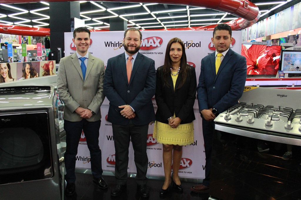 Whirpool introduce dos nuevas líneas a Guatemala de la mano de Tiendas Max
