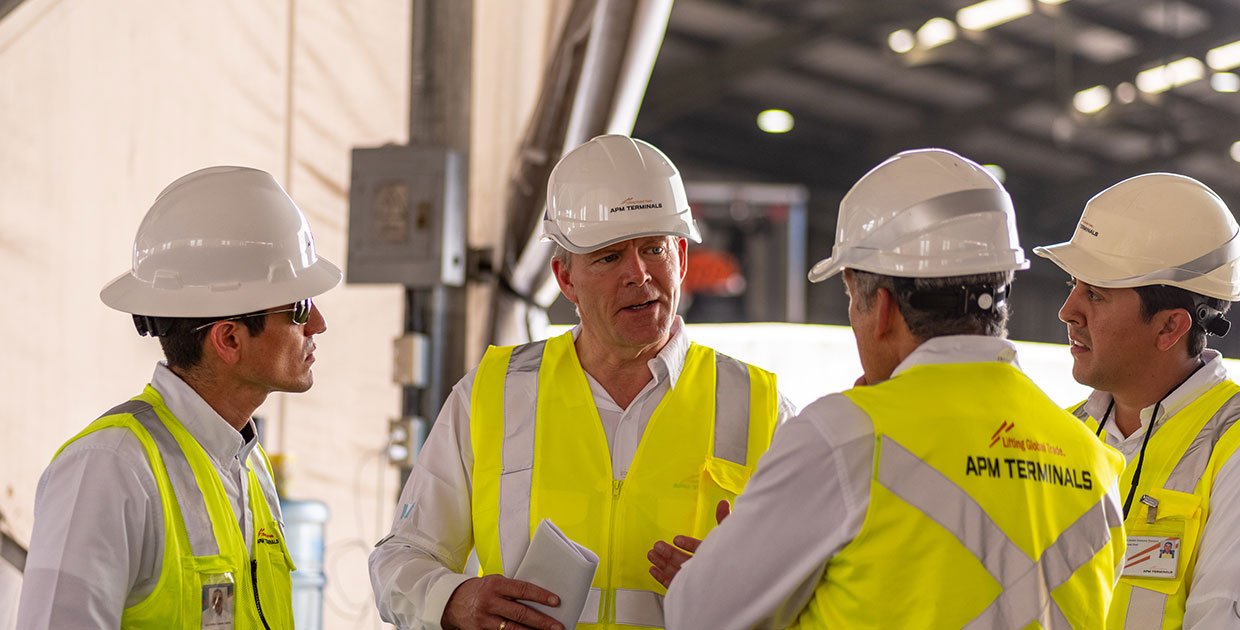 Ceo de APM Terminals reafirma el compromiso de la compañía con el desarrollo de Guatemala