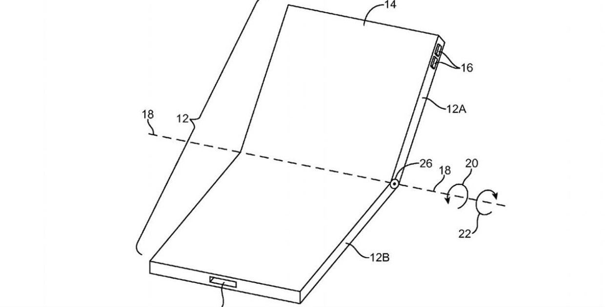 Apple inicia trámites para patentar un iPhone plegable