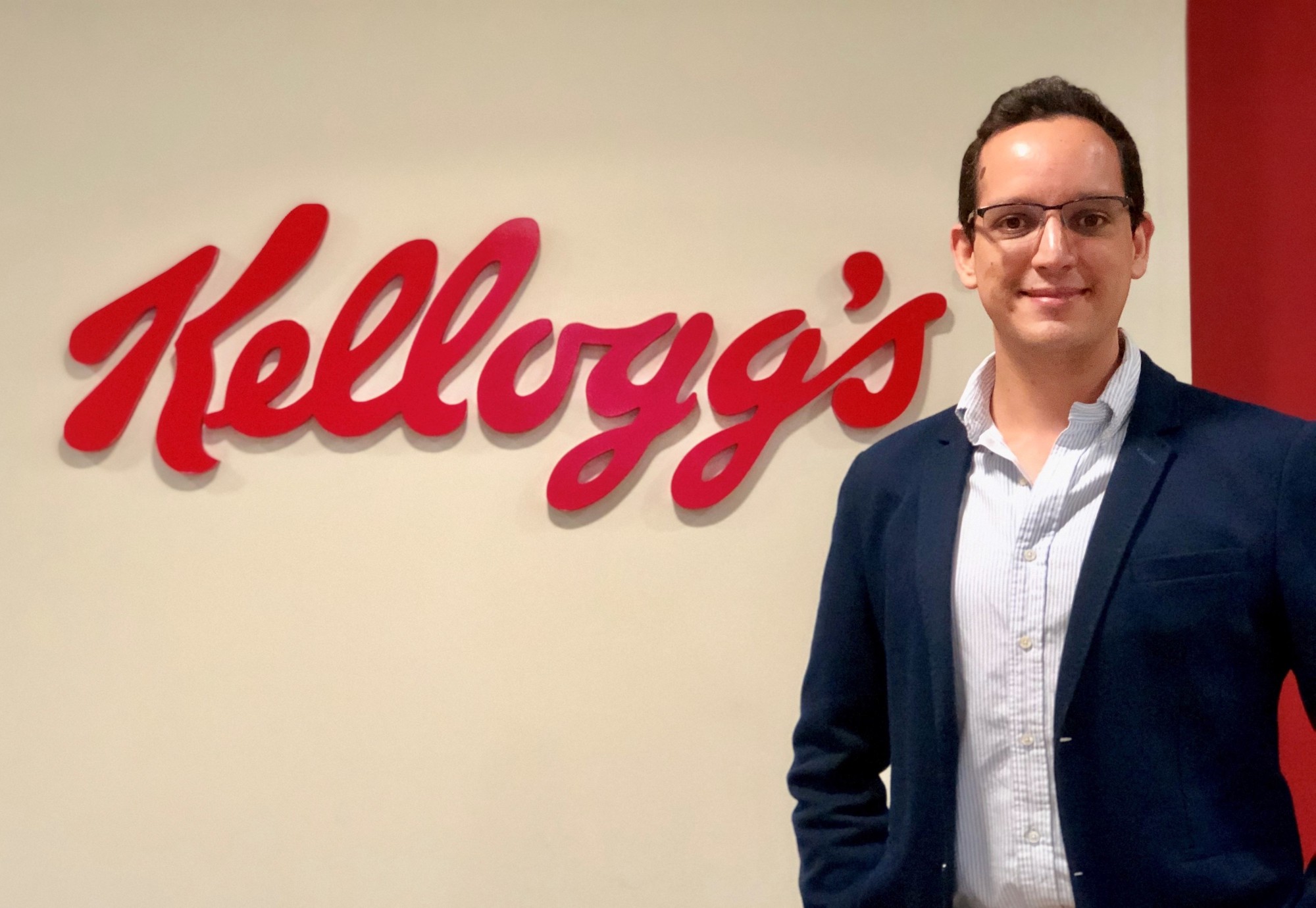 Felipe Morales es el director para las categorías de Cereales y Snacks en Kellogg’s para Centroamérica y Caribe