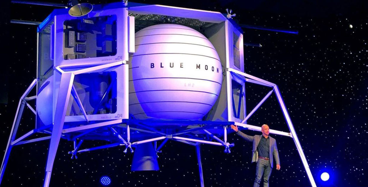 Conozca a Blue Moon, la nave espacial con la que Jeff Bezos quiere llegar a la Luna
