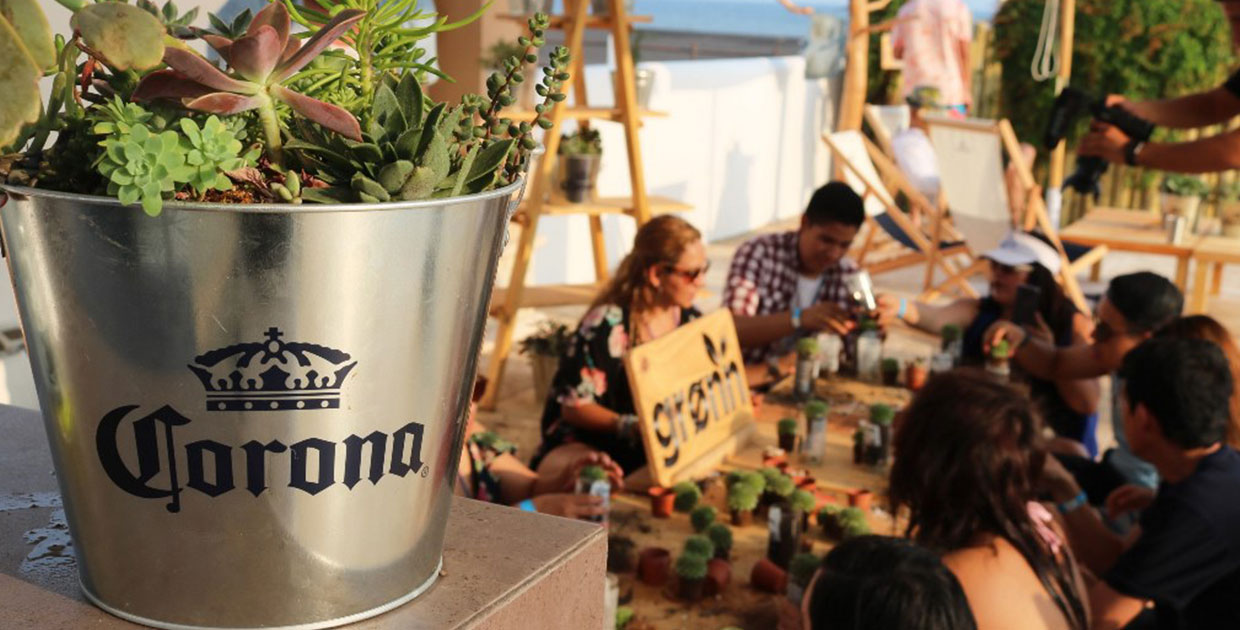 Cerveza Corona presentó este verano La Casa Corona