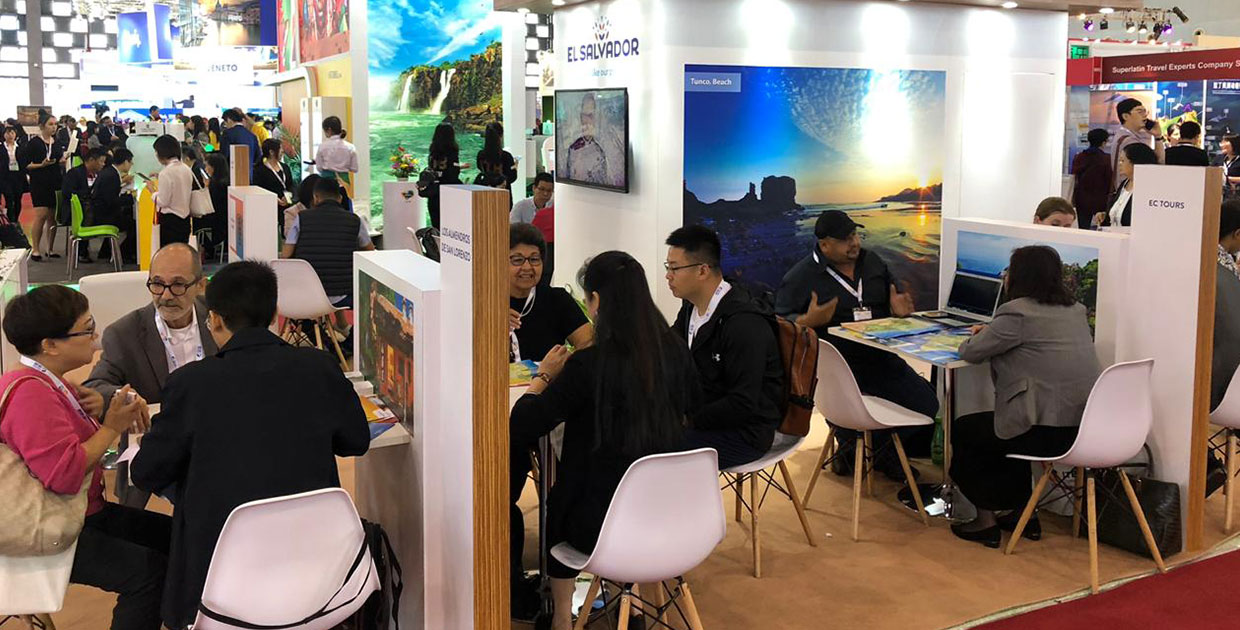 Empresarios salvadoreños participan por primera vez en feria turística en China