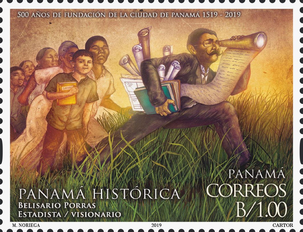 Ciudad de Panamá celebra sus 500 años de  fundación con la emisión de cuatro nuevos sellos postales