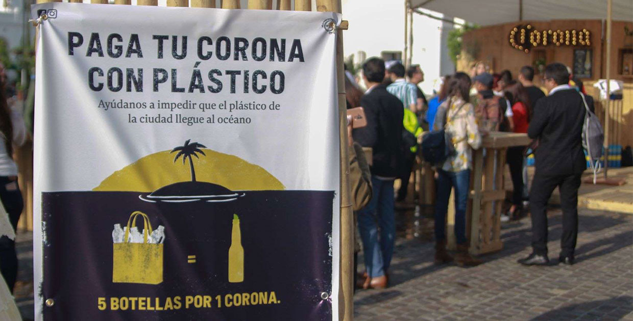 Corona y Parley for the Oceans lanzan el proyecto “Paga con Plástico”