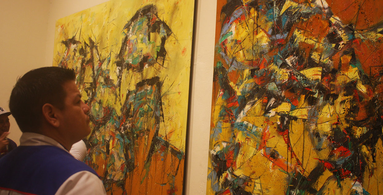 Obras de Ramiro Lacayo llegan a León, Nicaragua