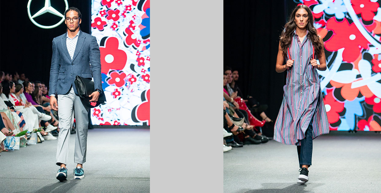 Diseñador costarricense demostró con Reebok que lo cómodo también puede ser formal