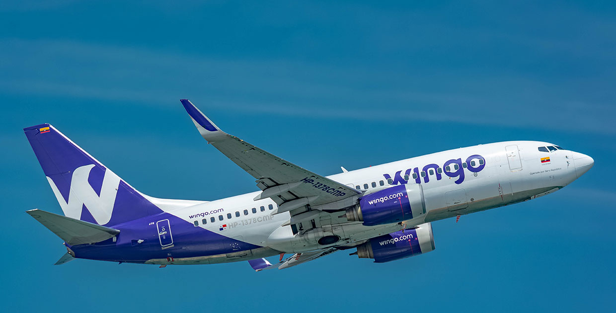 Wingo anuncia apertura de ruta San José – Bogotá
