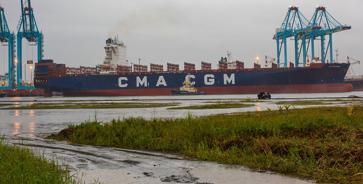 TCM rompe récords al recibir el barco más grande que ha llegado al Caribe Costarricense