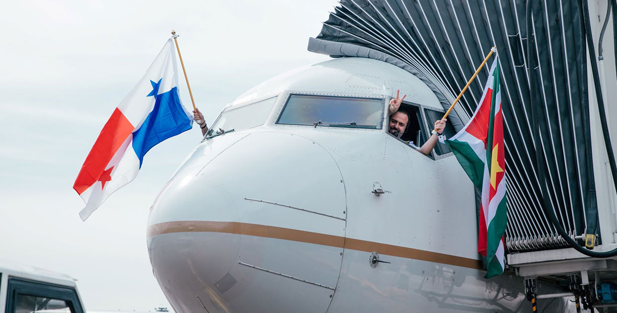 Copa Airlines conecta por primera vez a la ciudad de Paramaribo con el continente americano
