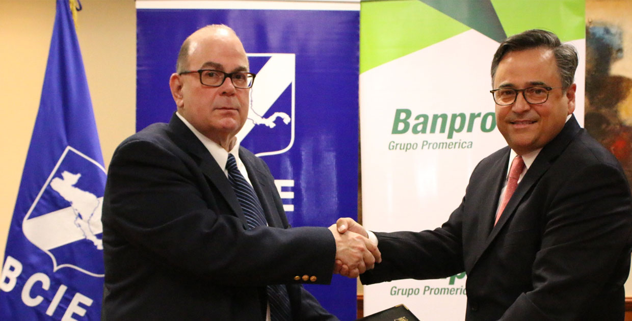Banpro y BCIE reanudan línea global de crédito
