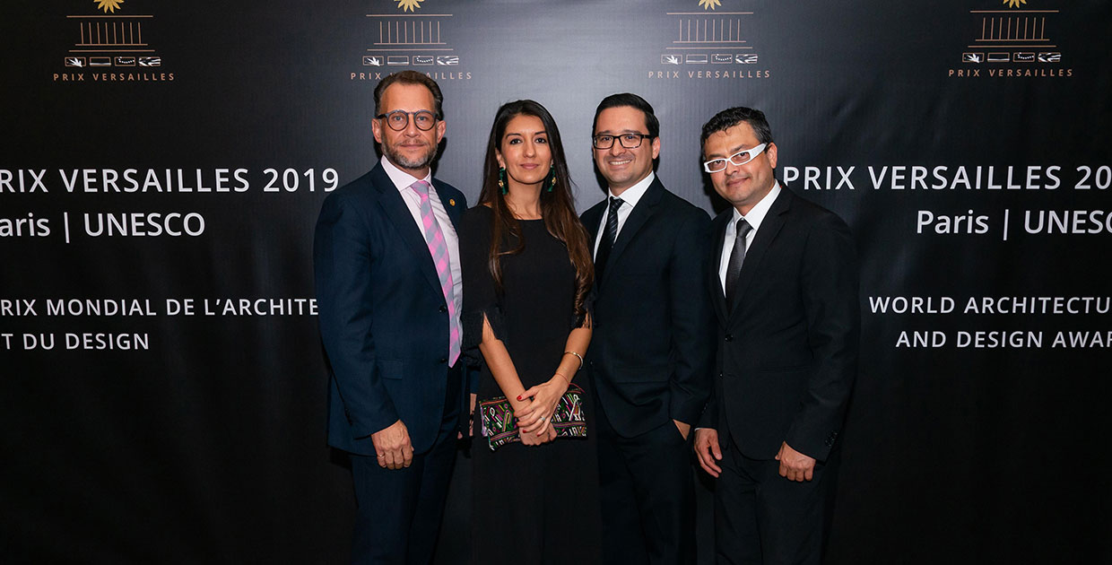 Firma de arquitectos guatemalteca, marca historia en Premios Prix Versailles en París