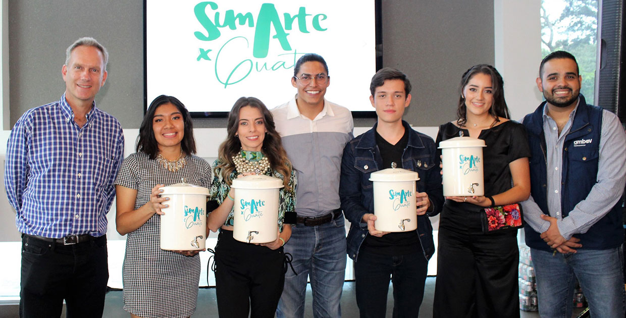 Ambev Centroamérica, Gronn y Ecofiltro impulsan el arte guatemalteco a través de “Sumarte X Guate”