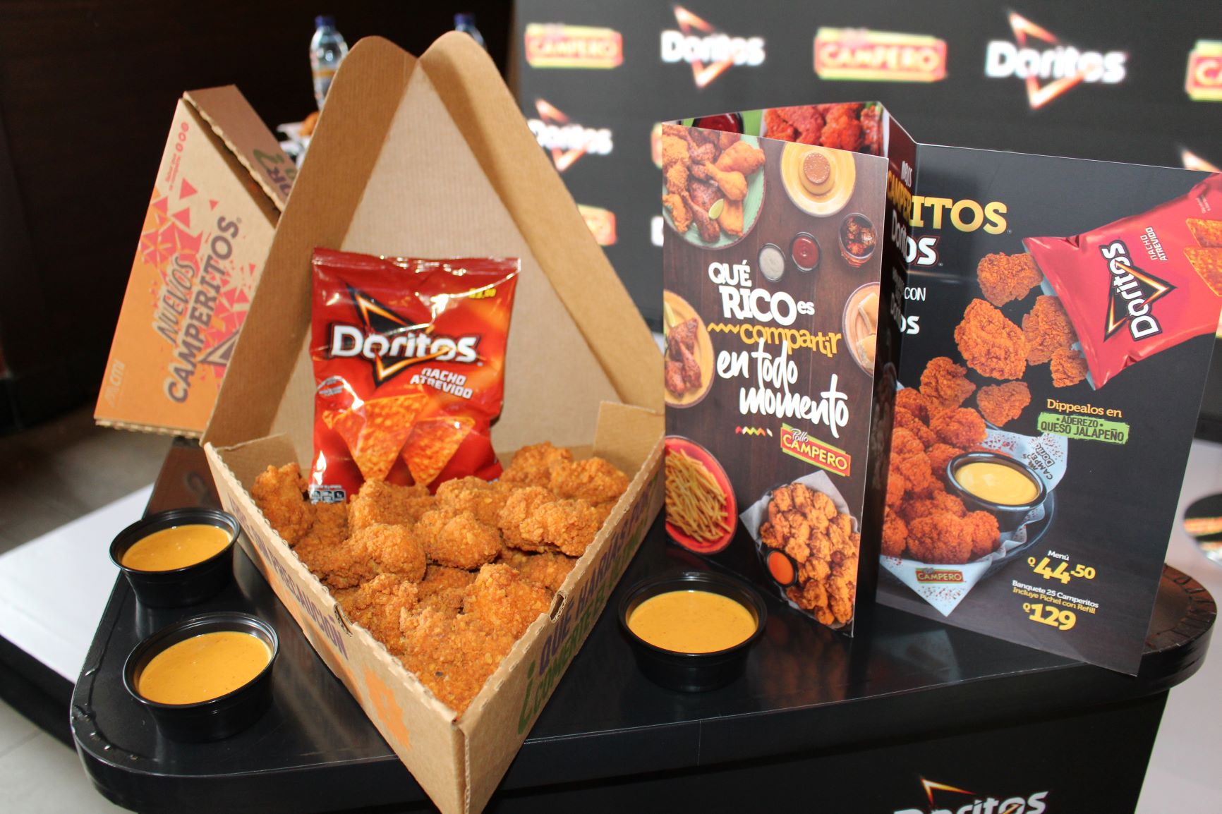 “Camperitos Doritos”la nueva aventura de sabor de pollo Campero y Doritos en Guatemala