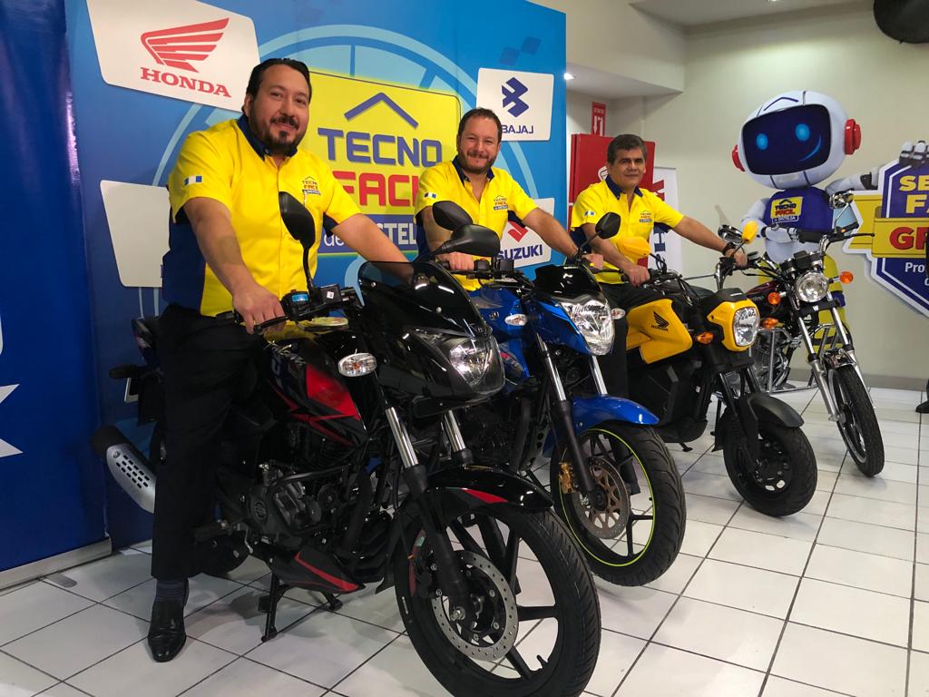 Llegan las motos a Tecno Fácil de Distelsa en Guatemala