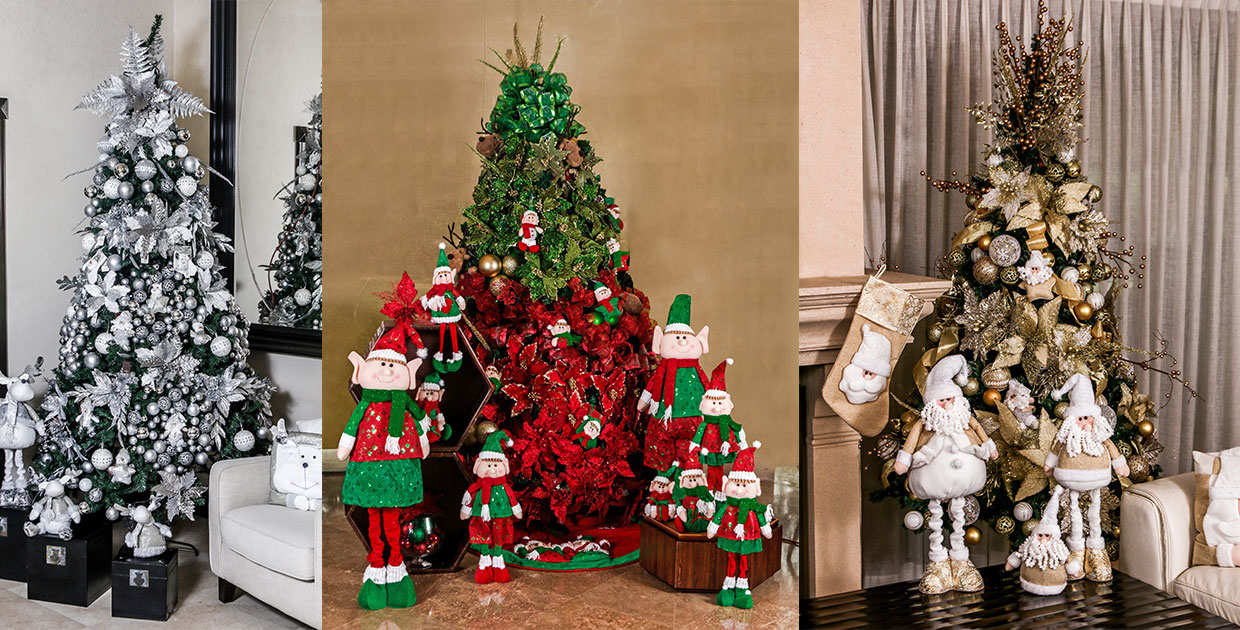 Navidad Tradicional, Snow Wishes, Mindnight y Glamour Holidays son las colecciones de navidad del 2019 de Tiendas Ekono
